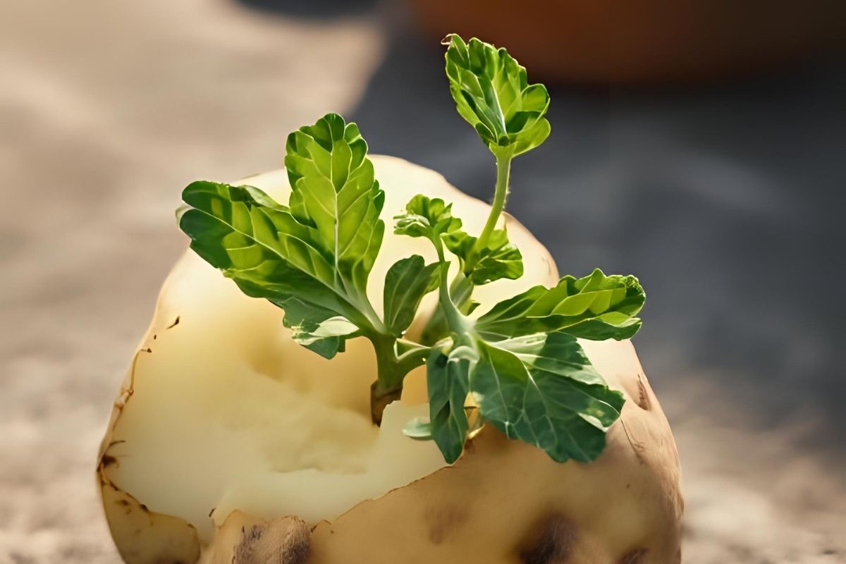 Kartoffel als Wurzelhilfe