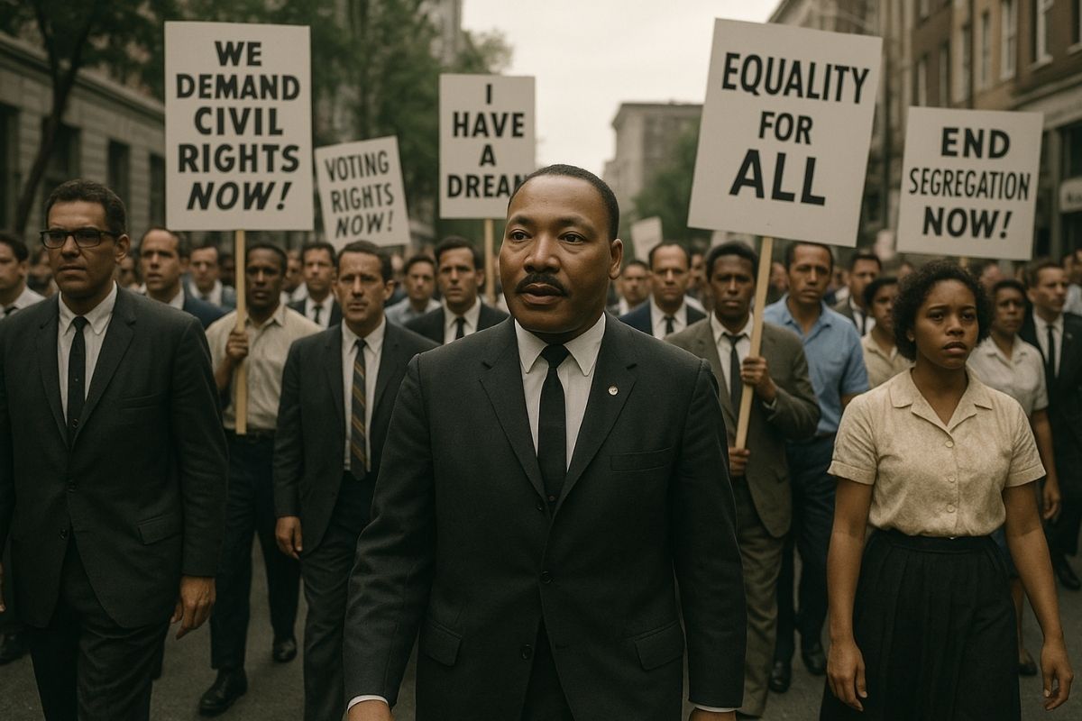 Demo-von-Martin-Luther-King Demo Martin Luther King