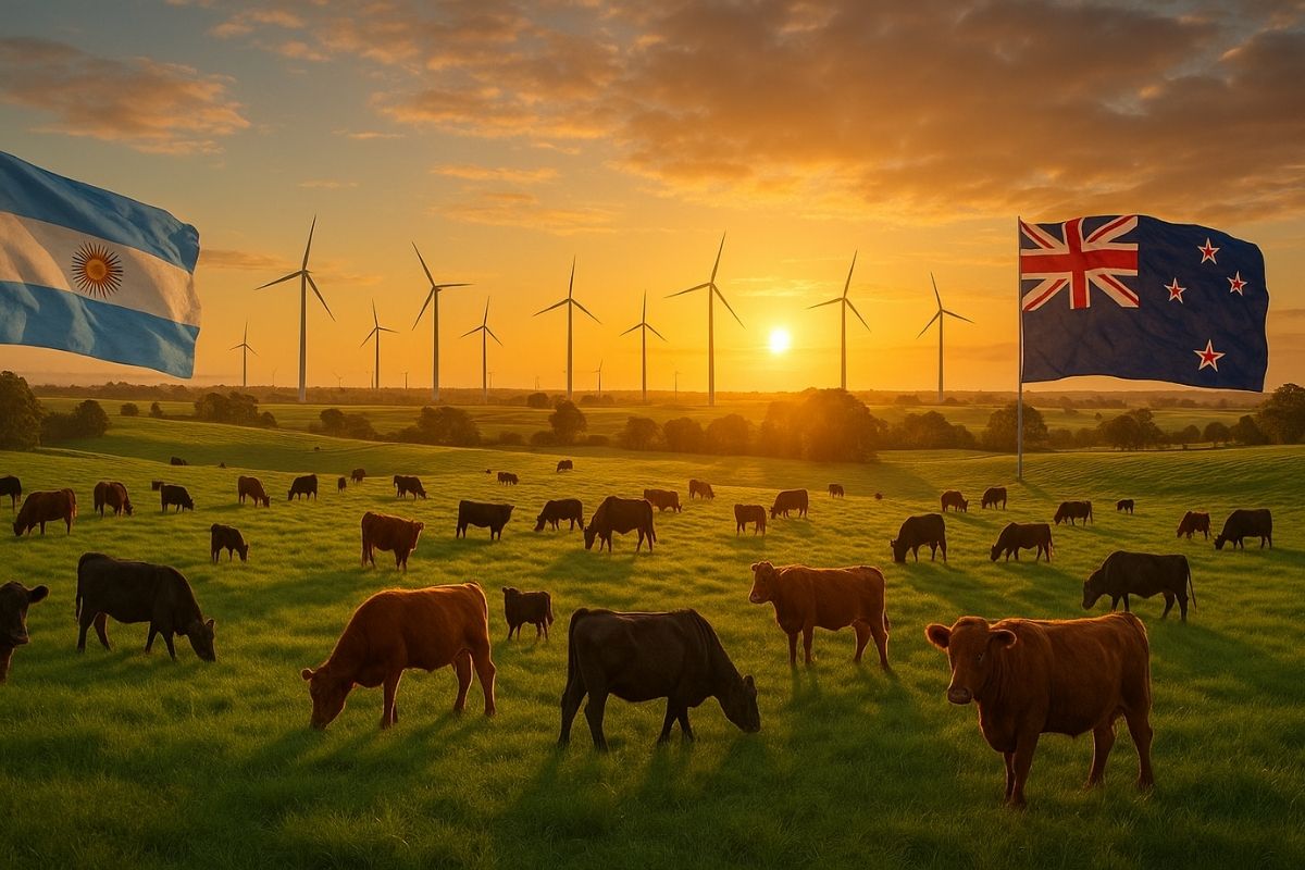 Neuseeland und Argentinien